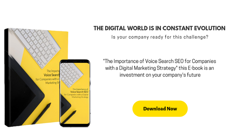 The Importance of Voice Search SEO for Companies with a Digital Marketing Strategy E-book 